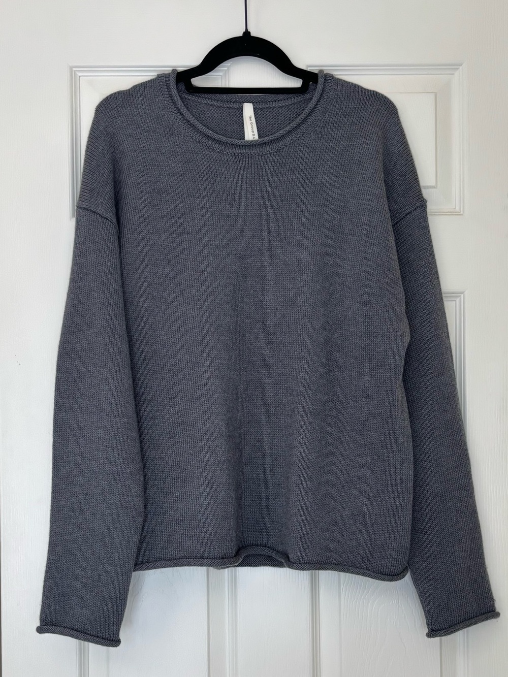 The Group Babaton Aritzia 100% Extra Fine Merino Wool Study Pullover Sweater
